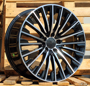 R20x9.5  5X112  ET  45  66.6  FBX132  (FL-0132)  Black Polished (MB)  For MER  (K3)  (HYBRID FORGED Rear+Front) (1 foto / 1)