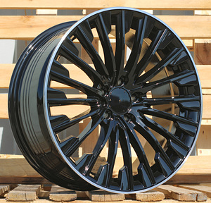 R18x8  5X112  ET  35  66.5  FBX132  Black+Polished Lip (BLPL)  For MER (1 foto / 1)