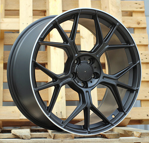 R20x8.5  5X112  ET  40  66.6  FBX120  Satin Black+Silver Lip (SBSL)  For MER  (Z5)  (HYBRID FORGED Front+Rear) (1 foto / 1)