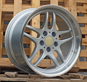 R18x8  5X120  ET  13  74.1  FBX121  (B2055-FF)  Silver+Polished Lip (SP)  For BMW  (Z3)  (HYBRID FORGED Rear+Front) (1 foto / 1)
