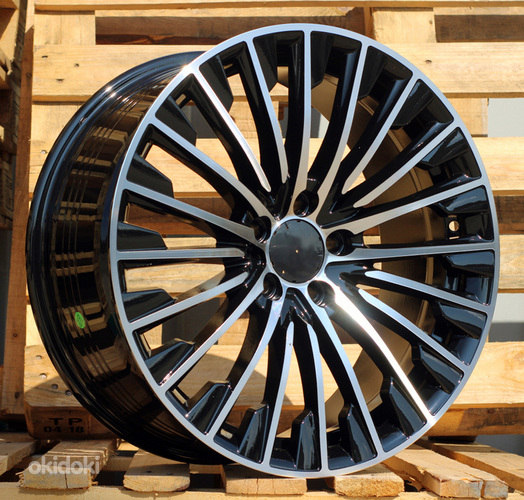 R19x8.5  5X112  ET  40  66.6  FBX132  Black Polished (MB)  For MER  (Z5)  (HYBRID FORGED Rear+Front)