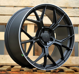 R20x8.5  5X112  ET  34  66.5  FBX120  (FA717)  Black Matt+Polished Lip (BMPL)  For MER  (K3)  (Rear+Front) (1 foto / 1)