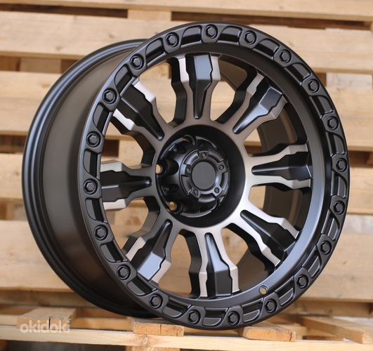 R18x9  5X114.3  ET  0  73.1  FBX087  Black Polished Matt (MBM)  For 4X4  (K3)  (HYBRID FORGED Bronze)