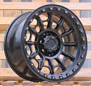 R18x9  6X139.7  ET  0  110.1  FBX099  Black Polished (MB)  For 4X4  (K3)  (HYBRID FORGED + Silver Rivets) (1 foto / 1)