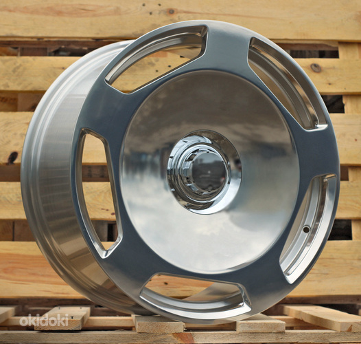 R20x9.5  5X112  ET  43.5  66.6  FBX052  Full Polished (FPL)  For MER  (Z5)  (HYBRID FORGED Rear+Front)