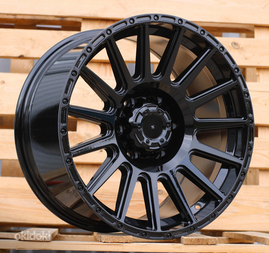 R18x9  6X139.7  ET  12  106.1  FBX026  Black (BL)  For 4X4  (P1)  (HYBRID FORGED)