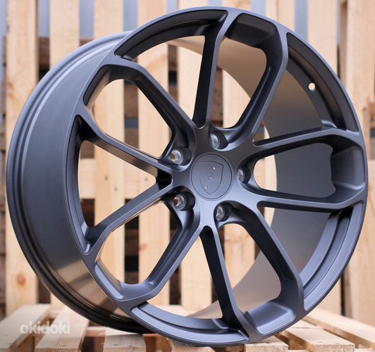 R22x11  5X130  ET  58  71.6  FB0714J  Gun Metal Matt (GMM)  For PORCH  (K7)  (FORGED (Rear+Front)(MGM))