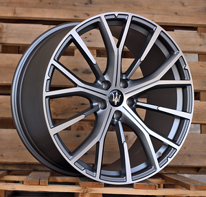 R21x10  5X114.3  ET  42  67.1  FB1573  Grey Polished Matt (MGM)  For MASER  (K7)  (FORGED Maserati (Rear+Front)) (1 foto / 1)