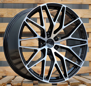 R21x11  5X130  ET  58  71.6  FB1705  Black Polished (MB)  For PORCH  (K7)  (FORGED (Rear+Front)) (1 foto / 1)
