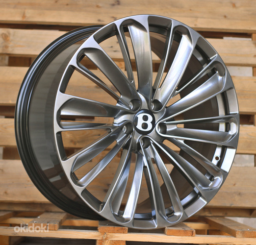 R21x9.5  5X112  ET  41  57.1  FB0543L  Hyper Black (HB)  For BENTL  (K7)  (FORGED)