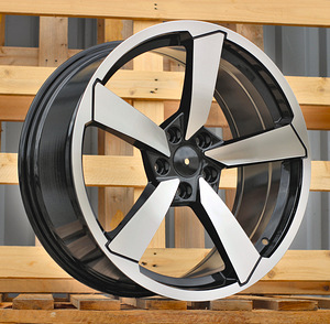 R19x8.5  5X112  ET  40  66.5  F9781  Black Polished (MB)  For AUD  (Z3)  (HYBRID FORGED) (1 foto / 1)