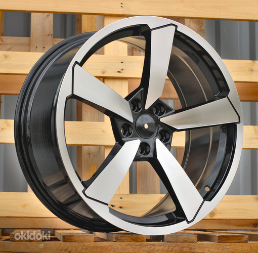 R19x8.5  5X112  ET  40  66.5  F9781  Black Polished (MB)  For AUD  (Z3)  (HYBRID FORGED)