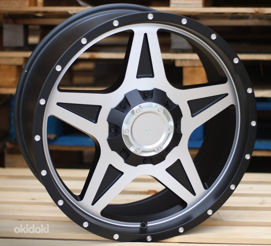 R20x9  6X139.7  ET  18  110.1  FA064  Black (BL)  For 4X4  (K7)