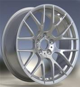 R19x10  5X120  ET  30  72.6  F956A  Silver Shining (SS)  For BMW  (Z7)  (HYBRID FORGED Rear+Front) (1 foto / 1)