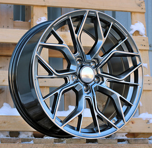 R18x8  5X105  ET  35  56.6  F8260  Hyper Black (HB)  For RACIN  (Z6) (1 foto / 1)