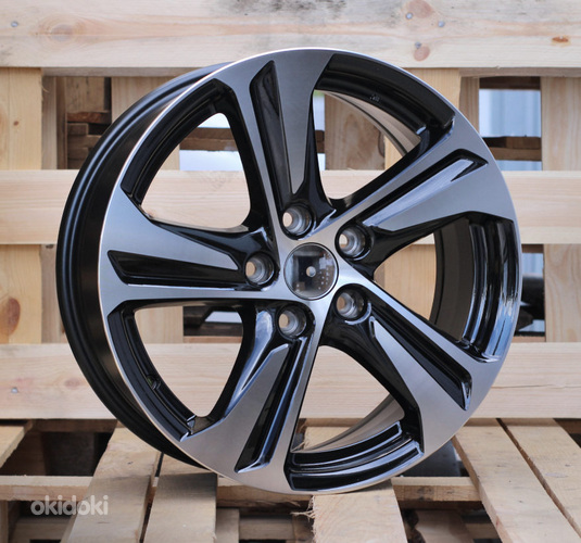 R16x6.5  4X108  ET  25  65.1  F5832  Black Polished (MB)  For CITRO  (R)