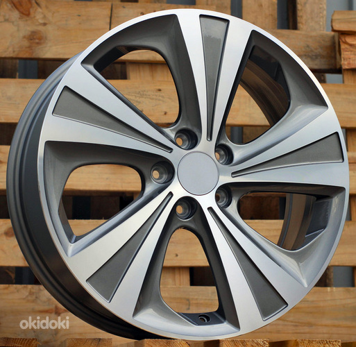 R19x7  5X114.3  ET  50  64.1  F5867  Grey Polished (MG)  For HOND  (K3)  ((AKC 70 Eur))