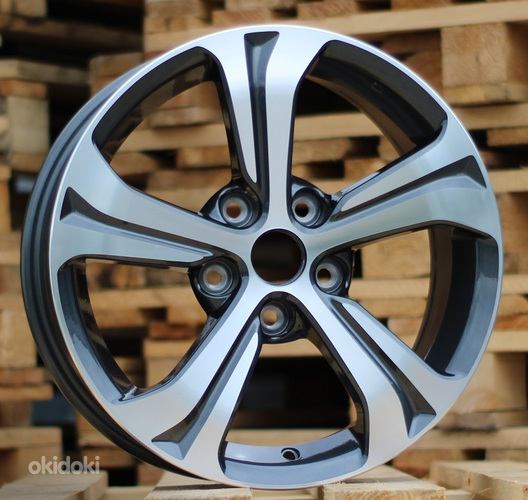R16x6.5  5X114.3  ET  40  66.1  F5622  Grey Polished (MG)  For NISS  (K7)