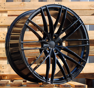 R19x8.5  5X112  ET  35  66.5  F1995  (YF0417)  Black (BL)  For AUD  (K7)  (HYBRID FORGED ABT Style) (1 foto / 1)