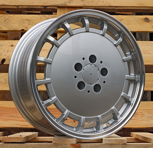 R17x8  5X112  ET  35  66.6  F3029  Silver+Polished Lip (SP)  For MER  (Z1+Z2)  (HYBRID FORGED (Front+Rear)) (1 foto / 1)