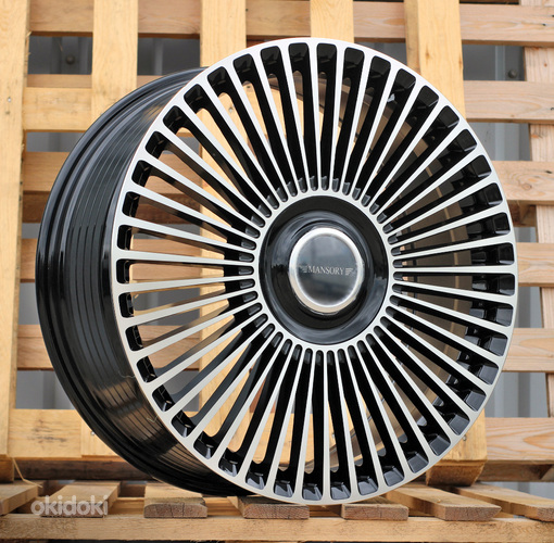 R20x8.5  5X150  ET  50  110.5  F3039  Black Polished (MB)  For 4X4  (K3)  (HYBRID FORGED)