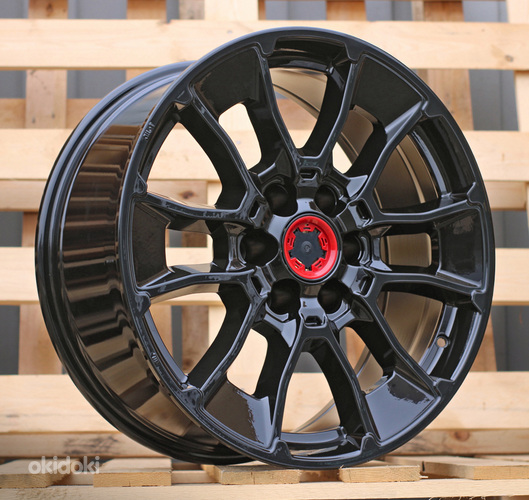 R20x8.5  6X139.7  ET  55  95.1  F1880  Gloss Black (GB)  For 4X4  (K3)  (HYBRID FORGED)