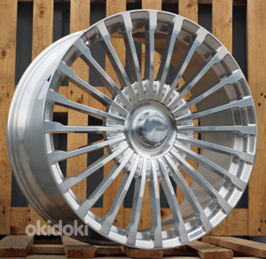 R23x10  5X112  ET  40  66.6  F138  Full Polished (FPL)  For MER  (P1)  (HYBRID FORGED Rear+Front)