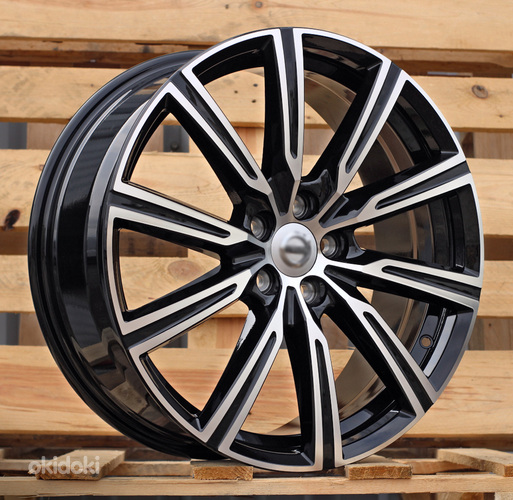 R19x7.5  5X108  ET  50.5  63.4  F0084  (TL0084NW)  Black Polished (MB)  For VOLVO  (P1)