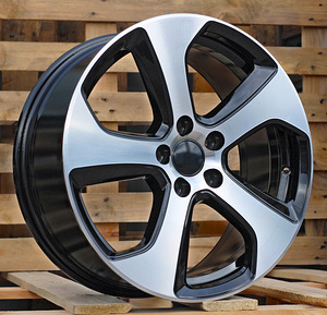 R17x7.5  5X112  ET  45  57.1  E1097  (BK692)  Black Polished (MB)  For VW  (Z2) (1 foto / 1)