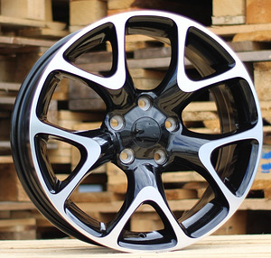R19x8.5  5X120  ET  41  67.1  E236  (QC506)  Black Polished+Powder Coating (MBPC)  For OPEL  (P1) (1 foto / 1)