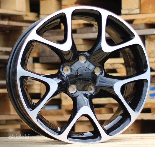 R19x8.5  5X115  ET  41  70.1  E236  (FR541/ZE236)  Black Polished (MB)  For OPEL  (P)
