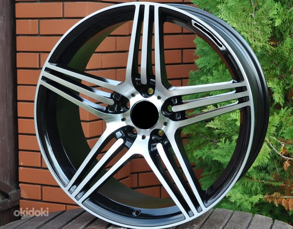R17x8  5X112  ET  35  66.6  DW202  (BK146)  Black Polished (MB)  For MER  (Z2)
