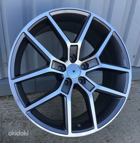 R18x8  5X108  ET  45  67.1  D3026  Grey Polished (MG)  For VOLVO  (P2)