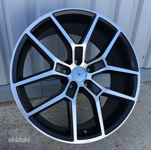 R18x8  5X108  ET  45  67.1  D3026  Black Polished (MB)  For VOLVO  (K4)