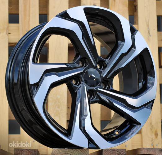 R17x7.5  5X114.3  ET  45  73.1  D2019  Black Polished (MB)  For RACIN  (Z2+Z6)