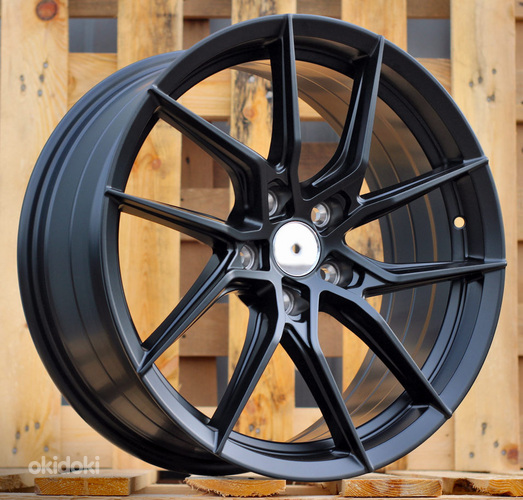 R18x8  5X112  ET  42  66.5  D2044  Black Half Matt (BLHM)  For RACIN  (K3)  (Color: U4B)