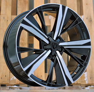 R19x8  5X108  ET  40  65.1  D1918  Black Polished (MB)  For PEUG  (Z2) (1 foto / 1)