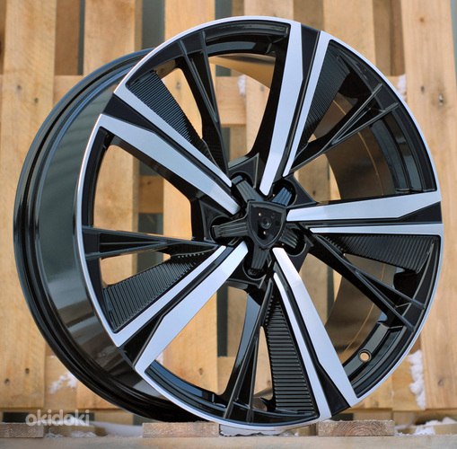 R19x8  5X108  ET  40  65.1  D1918  Black Polished (MB)  For PEUG  (Z2)