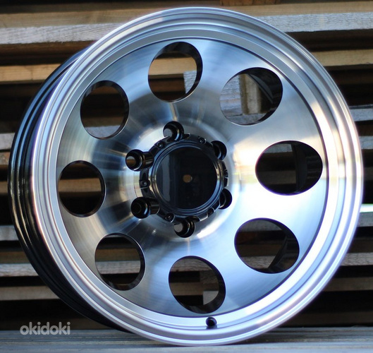 R16x10  5X139.7  ET  M48  110.1  BY997  Black Polished (MB)  For 4X4  (Z2)