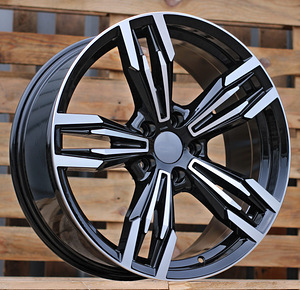 R18x8.5  5X120  ET  35  72.6  BY983  (BK5730)  Black Polished (MB)  For BMW  (P2+Z4) (1 foto / 1)