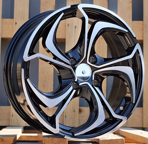 R15x6.5  4X108  ET  22  65.1  BY980  (LU1235)  Black Polished (MB)  For RACIN  (P1) (1 foto / 1)