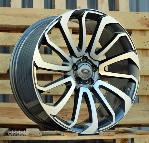 R22x9.5  5X120  ET  45  72.6  BY959  (IN2201)  Grey Polished (MG)  For LAND  (K7)