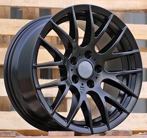 R18x8  5X120  ET  34  72.6  BY956  Black Half Matt (BLHM)  For BMW  (Z3+Z6)  (Rear+Front) (1 foto / 1)
