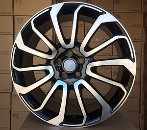 R21x9.5  5X120  ET  45  72.6  BY959  Black Polished (MB)  For LAND  (K3) (1 foto / 1)