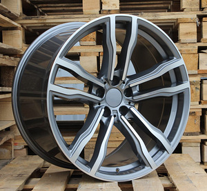 R20x10  5X120  ET  40  74.1  BY588  (DLJ588)  Grey Polished (MG)  For BMW  (P+K3)  (REAR+FRONT) (1 foto / 1)