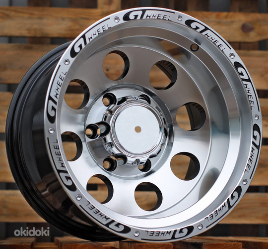 R15x10  6X139.7  ET  M44  110.1  BY531  Black Polished (MB)  For 4X4  (K3)