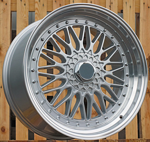 R16x9  8X100/108  ET  20  73.1  BY479  (LU247)  Silver+Polished Lip (SP)  For RACIN  (R)  (BBS Style) (1 foto / 1)