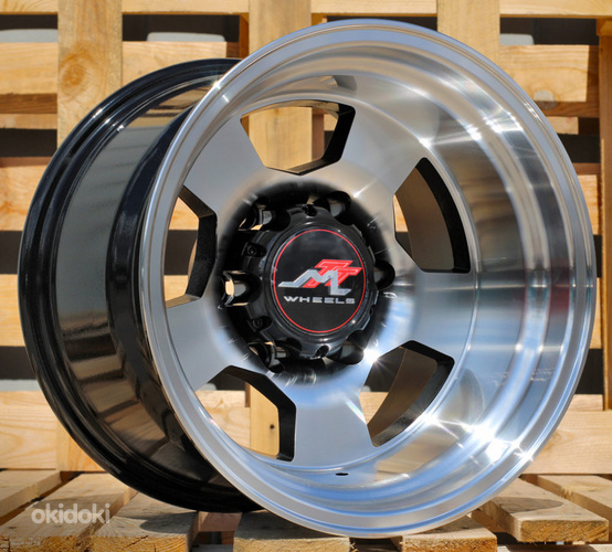R15x12  6X139.7  ET  M78  110.1  BY472  Black Polished (MB)  For 4X4  (Z2)