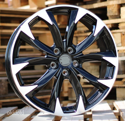 R17x7  5X114.3  ET  50  67.1  BY177  Black Polished (MB)  For MAZDA  (Z3+Z6)