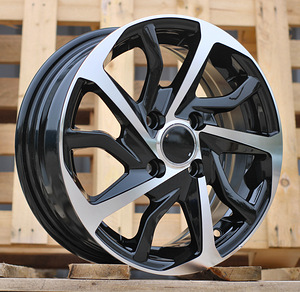 R14x5.5  4X100  ET  43  54.1  BY2477  Black Polished (MB)  For TOYOT (1 foto / 1)